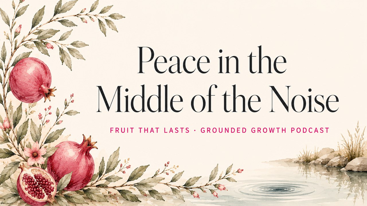 Peace in the Middle of the Noise